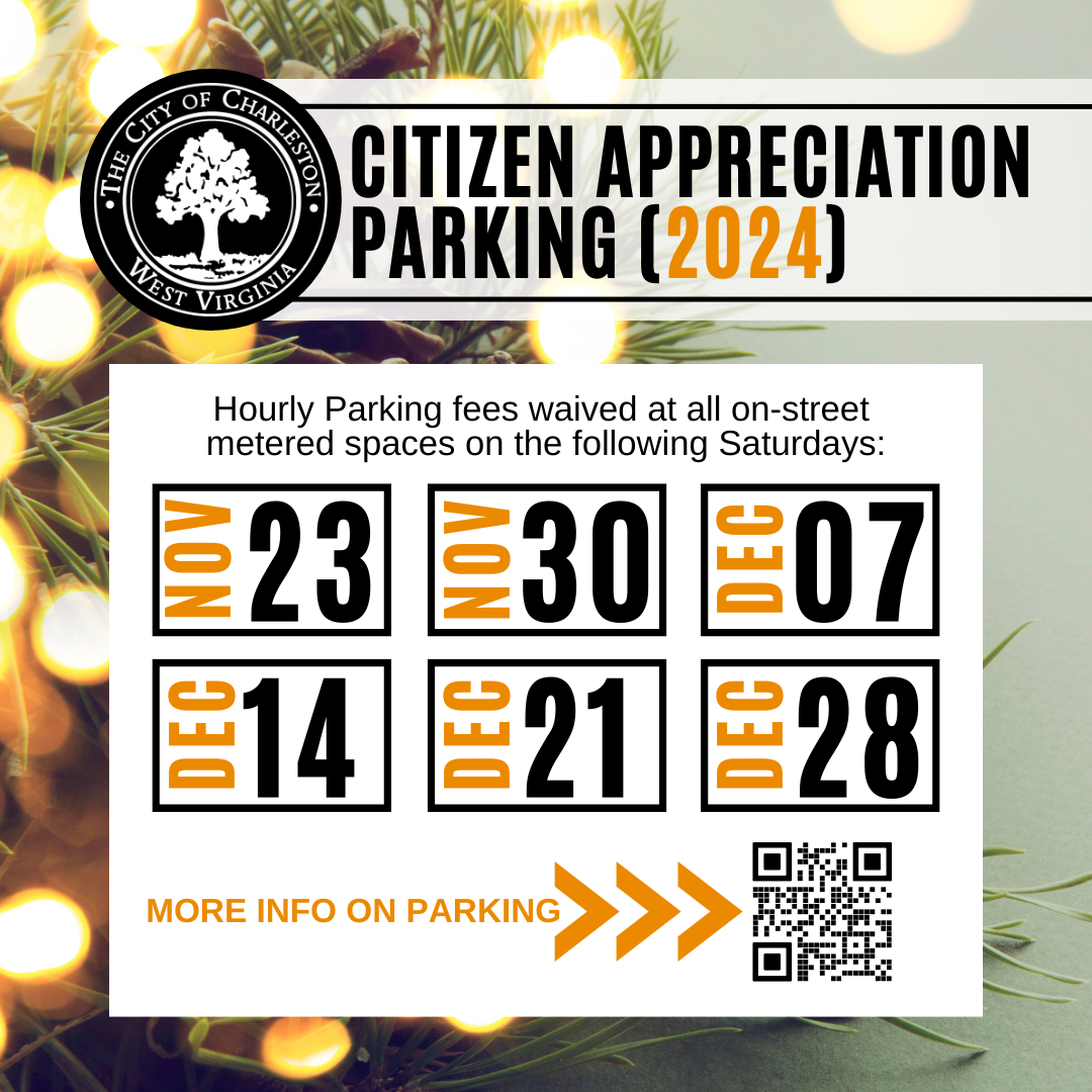 2024 Citizen Appreciation Parking Dates