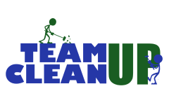 team up to clean up logo